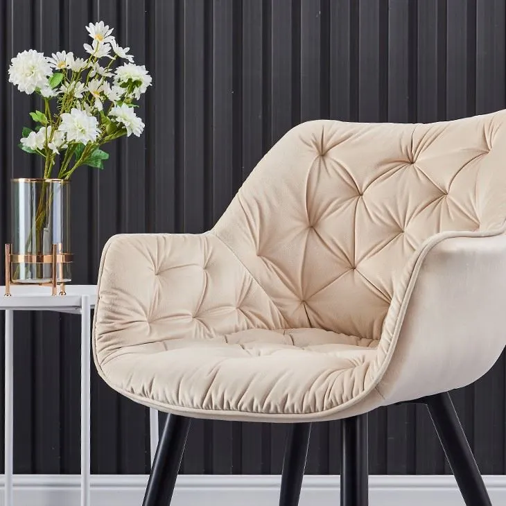 Velvet Dining Chair hbsinostar 2